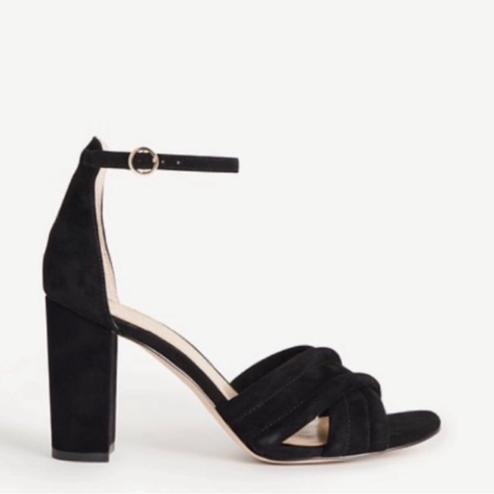Ann Taylor Gillian Suede Block Heels 433835